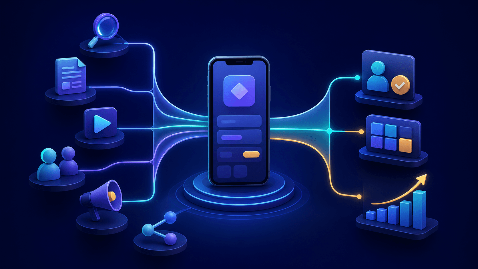Mobile app promotion channels converging on installs, activation, and retention